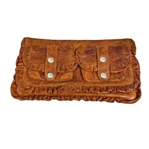 Treesje Western Style Leather Clutch